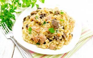 Marios Italian Deli | Mushroom and Chicken Risotto