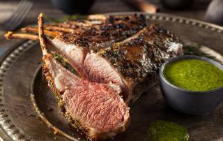 Marios Italian Deli | Rosemary Garlic Rack of Lamb