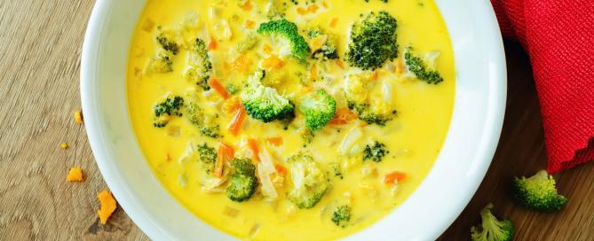 Marios Italian Deli | Picture of Broccoli Cheddar Soup