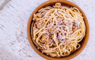 Marios Italian Deli | Picture of Spaghetti Bolognese