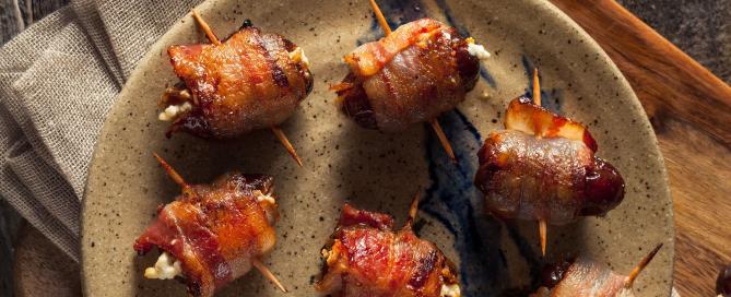 Marios Italian Deli | Picture of Bacon-Wrapped Dates