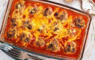 Baked Meatball Ziti