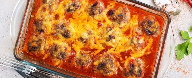 Baked Meatball Ziti