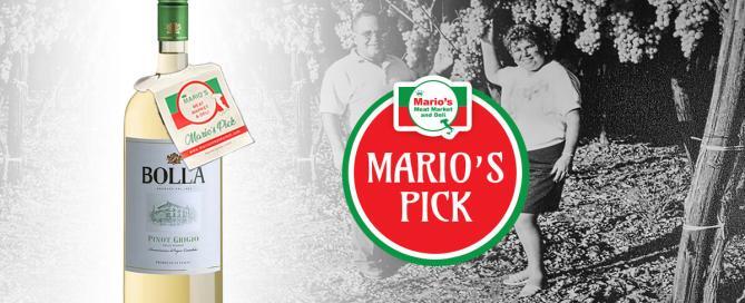 Mario's Pick: Bolla Pinot Grigio