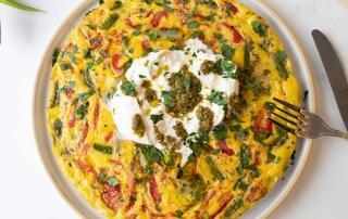 Burrata Frittata