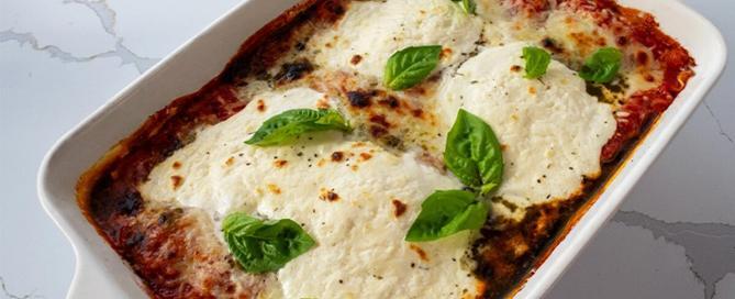 Burrata and Pesto Lasagna