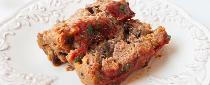 Caponata Meatloaf