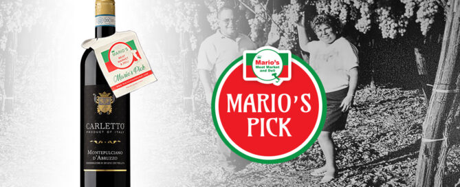 Mario's Pick: Carletto - Montepulciano d'Abruzzo