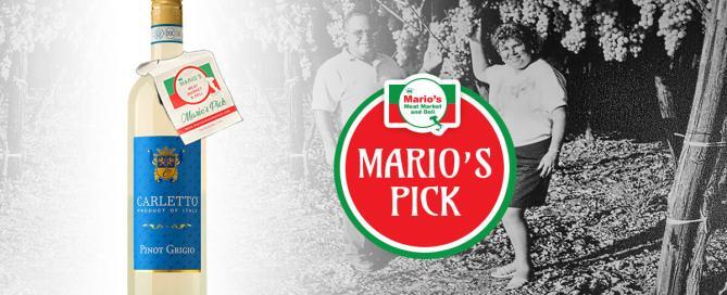 Mario's Pick: Carletto - Pinot Grigio