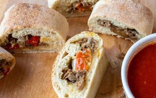 Cheesesteak Stromboli