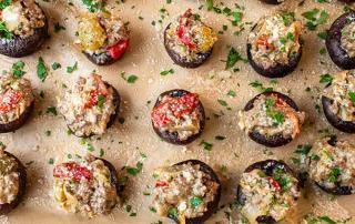 Cheesesteak Stuffed Mushrooms