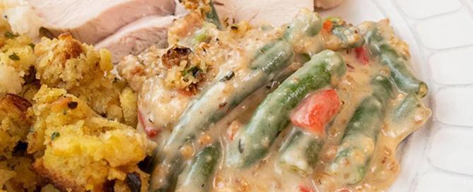 Cheesy Green Bean Casserole