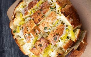 Cheesy Pepperoncini Bread