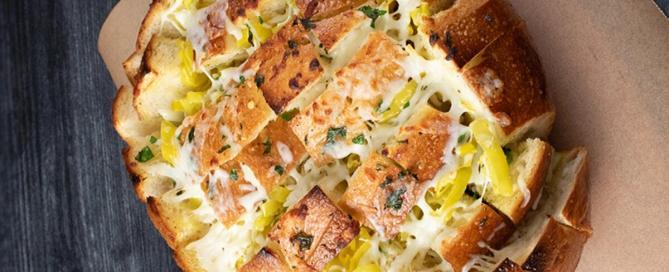 Cheesy Pepperoncini Bread