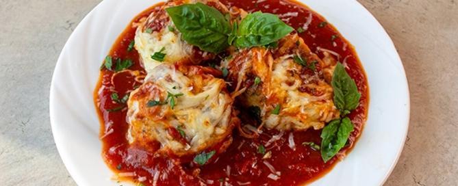 Chicken Parmesan Meatballs