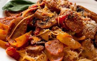 Chicken Sausage Alla Botto