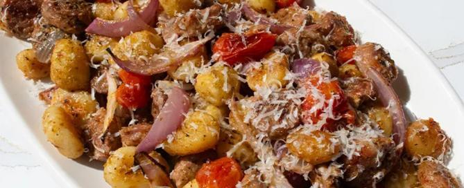 Chicken Sausage & Pesto Gnocchi