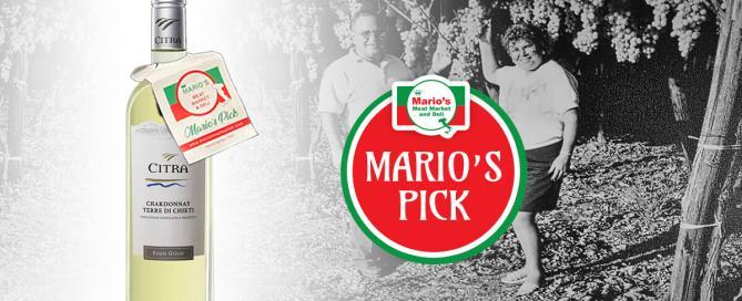 Mario's Pick: Citra - Chardonnay Terre di Chieti