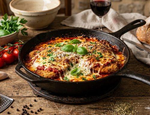 Italian Pork Cutlet Parmesan Bake