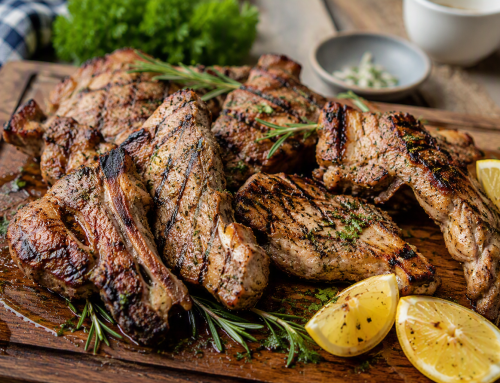 Grilled Garlic & Herb Country Style Ribs