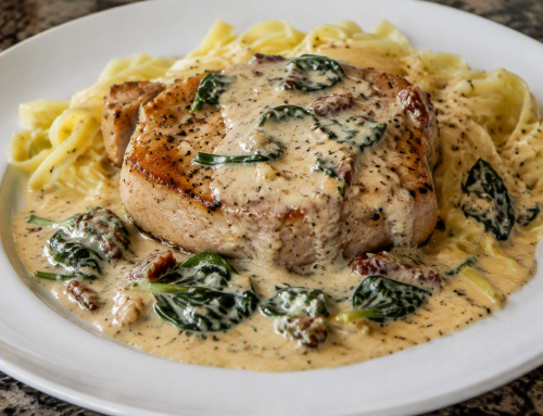 Creamy Tuscan Pork Chops