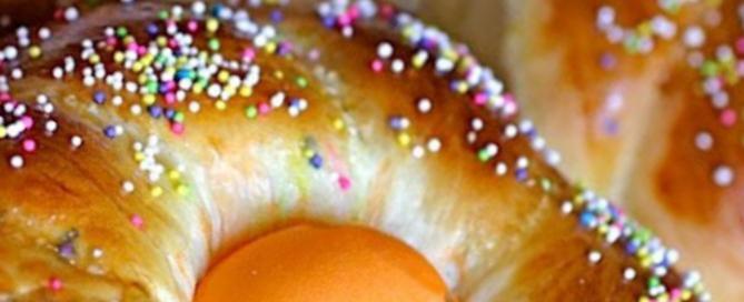 Easter Egg Bread - Braided