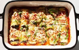 Eggplant Rollatini with Ricotta Filling