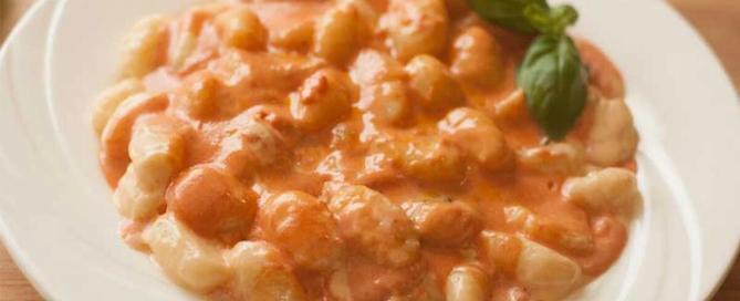 Gnocchi Alla Rosa Sauce