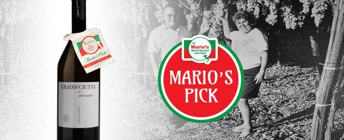 Mario's Pick: Gradis Ciutta Pinot Grigio Collio