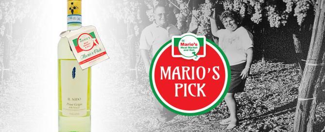 Mario's Pick: Il Nido Pinot Grigio