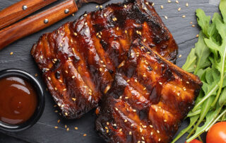 Italian Baby Back Ribs with Balsamic Glaze