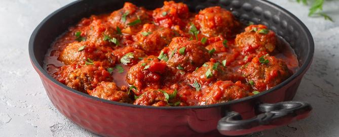 Italian Baked Meatballs