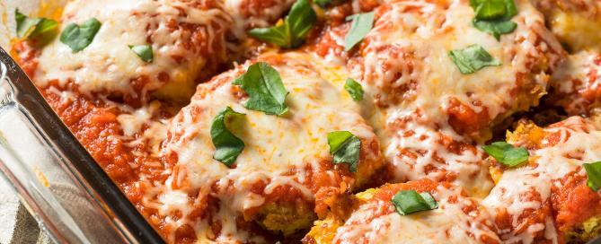 Image of Marios Meat market & Deli | Recipe of Eggplant Parmesan