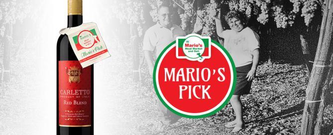 Mario's Pick: Carletto - Red Blend