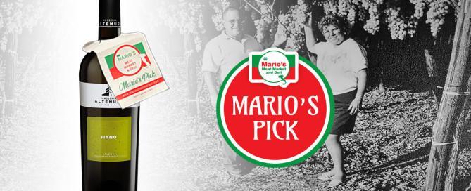 Mario's Pick: Masseria Altemura - Fiano Salento