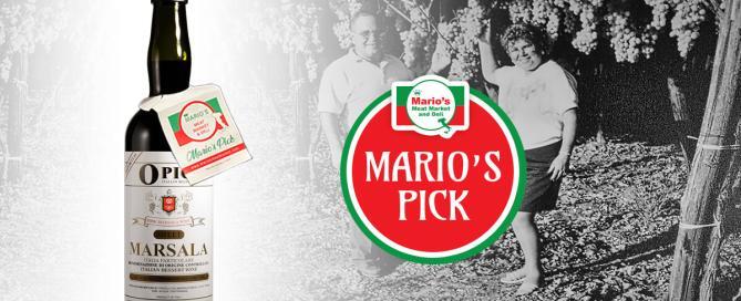 Mario's Pick: Opici - Marsala Sweet