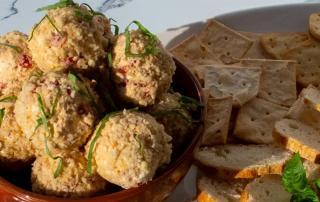 Roasted Red Pepper & Pancetta Bites