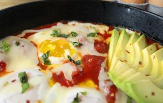 Polenta with Sausage and Eggs