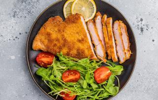 Pork Milanese with Lemon & Parmesan