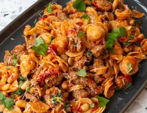 Pork Sausage & Cherry Tomato Orecchiette