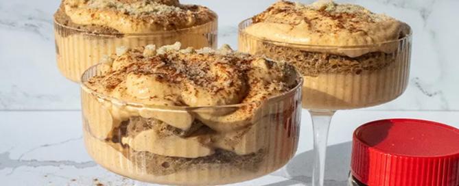 Pumpkin Tiramisu Cups