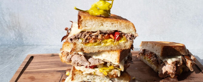 Roast Beef Grilled Sandwich