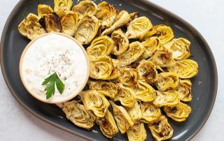 Roasted Artichoke Hearts