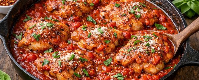 Spicy Arrabbiata Chicken