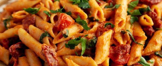 Spicy Sopressata & Garlic Penne
