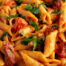 Spicy Sopressata & Garlic Penne