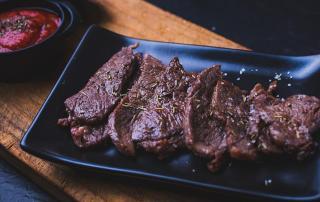 Steak with Sun-Dried Tomato Marinade