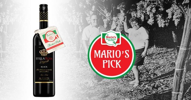 Mario's Pick: Stella Rosa - Black Semi-Sweet