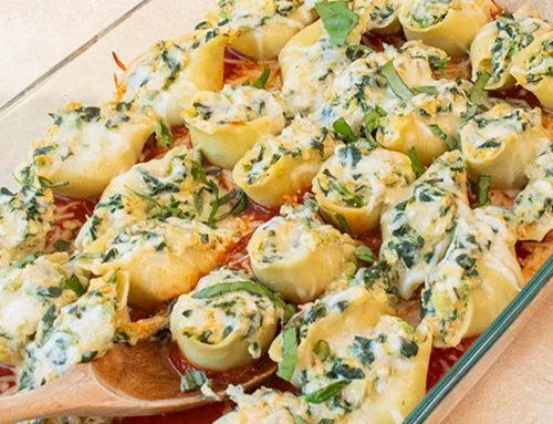 Veggie Loaded Stuffed Shells
