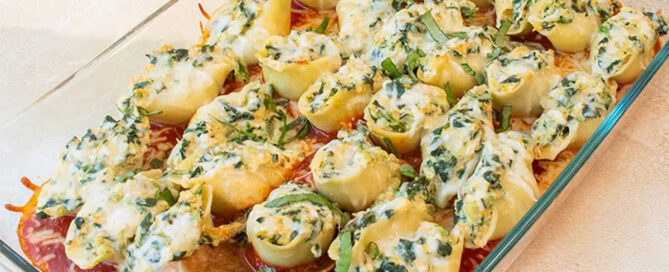 Veggie Loaded Stuffed Shells
